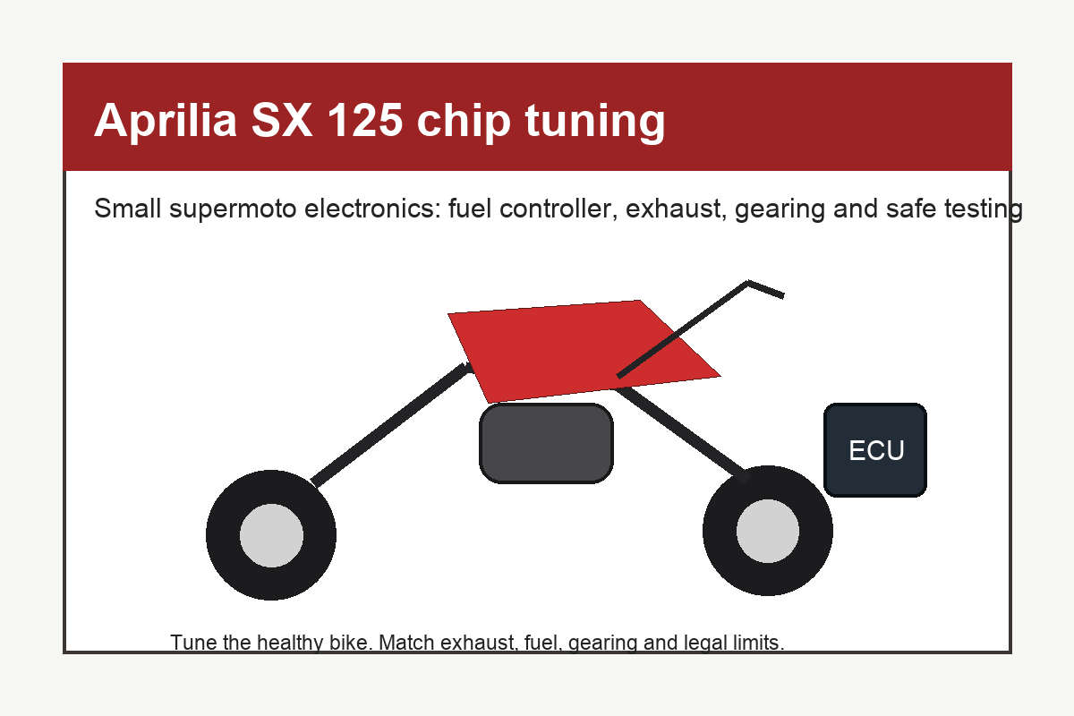 Aprilia SX 125 chip tuning Aprilia SX 125 chip tuning