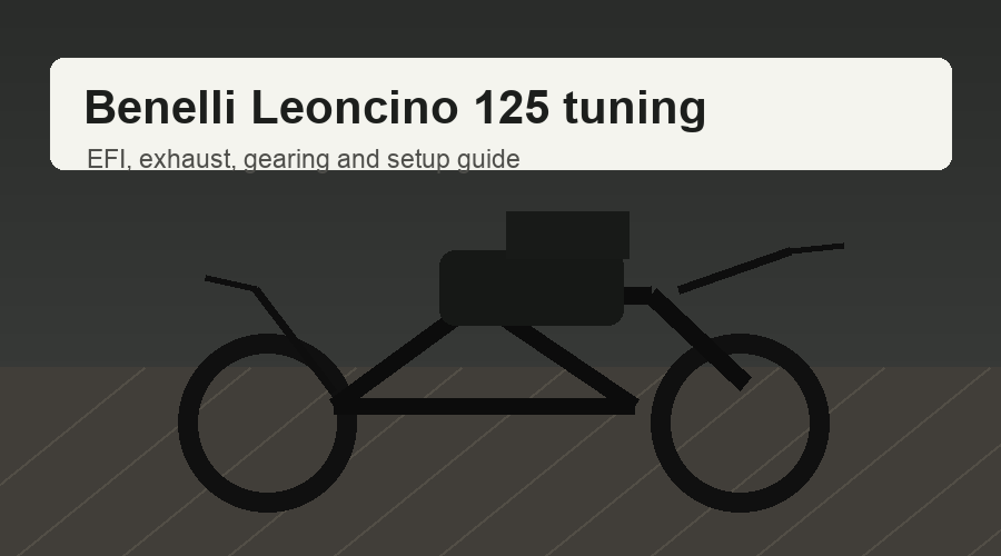 Benelli Leoncino 125 tuning