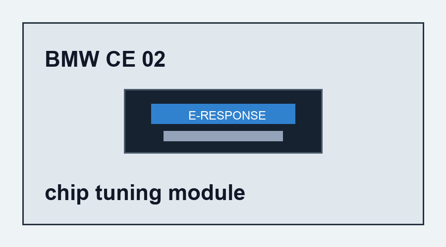 BMW CE 02 chip tuning module