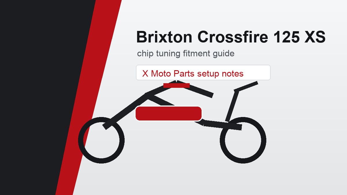 Brixton Crossfire 125 XS chip tuning