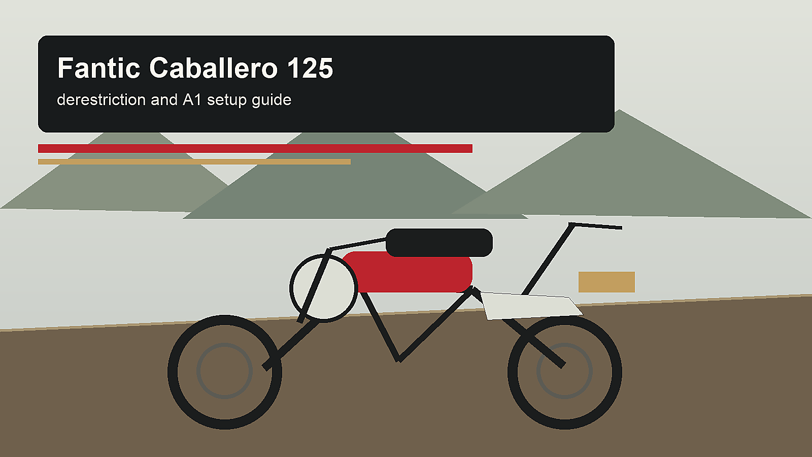 Fantic Caballero 125 derestriction Fantic Caballero 125 derestriction