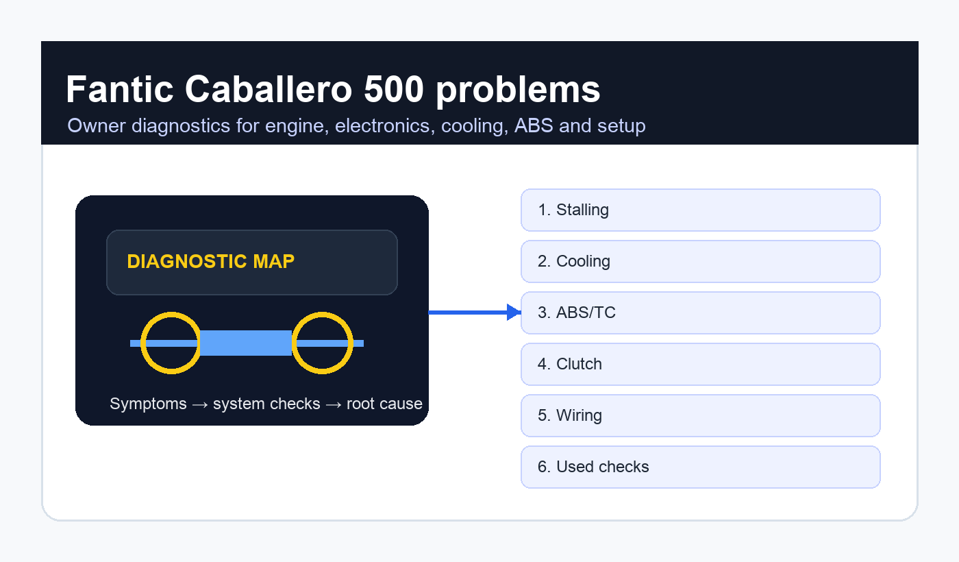 Fantic Caballero 500 problems