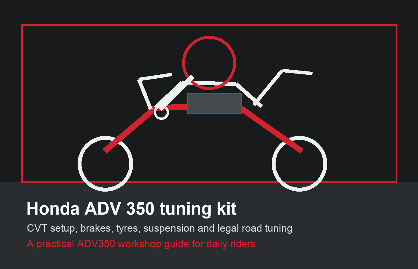 Honda ADV 350 tuning kit