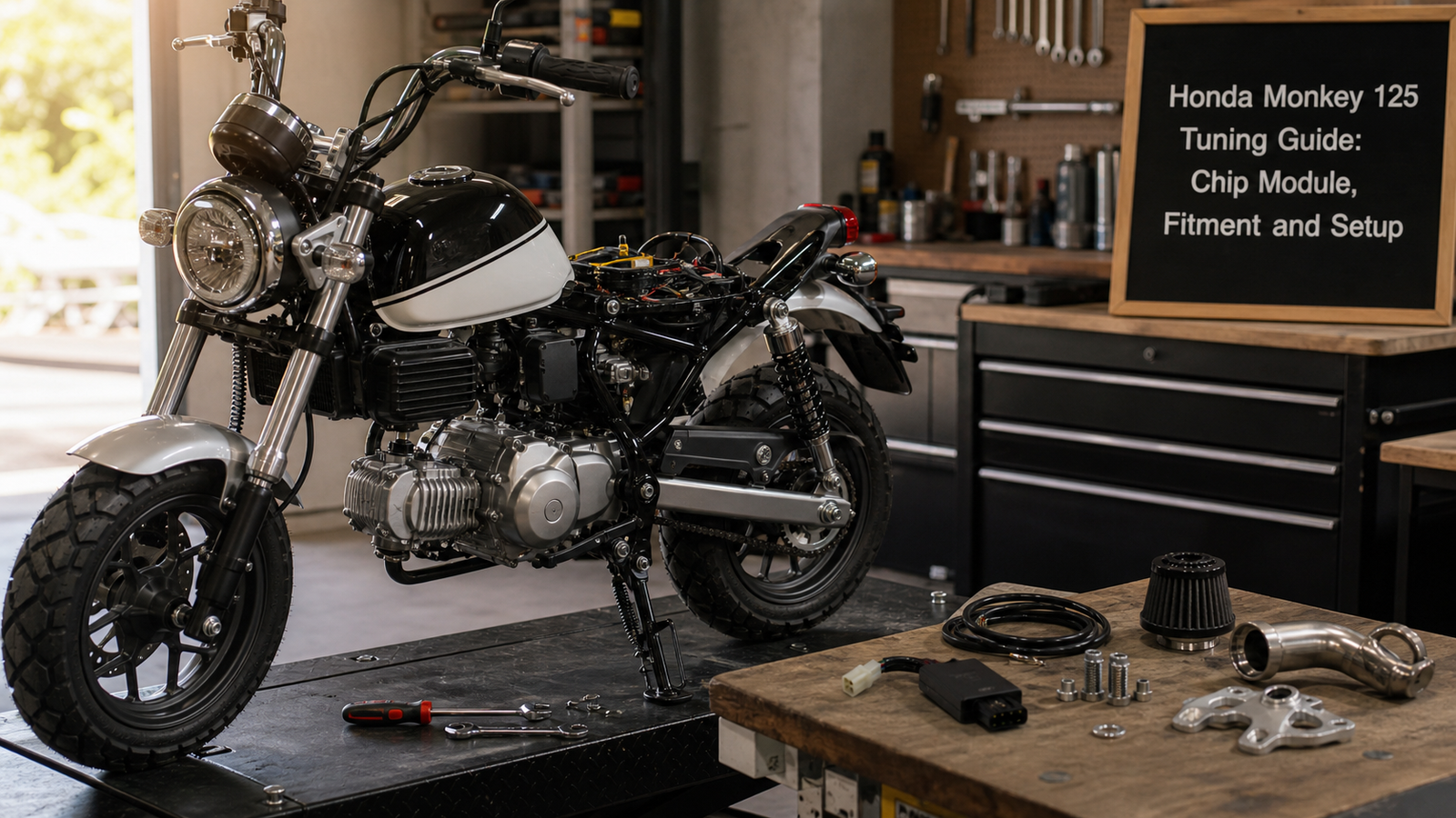 Honda Monkey 125 Tuning Guide: Chip Module, Fitment and Setup
