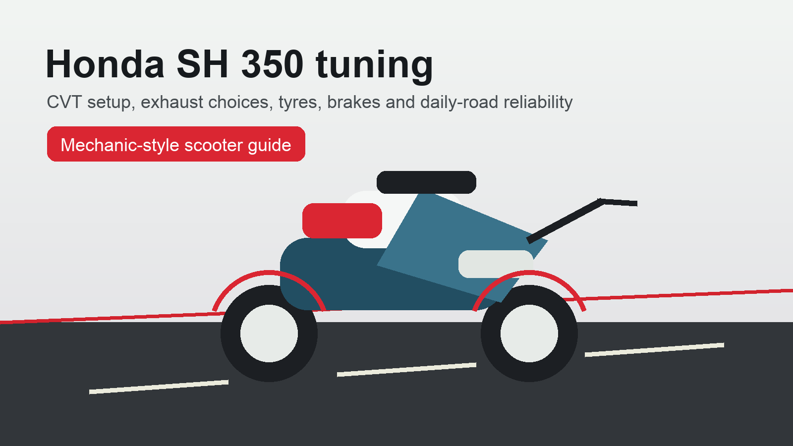 Honda SH 350 tuning