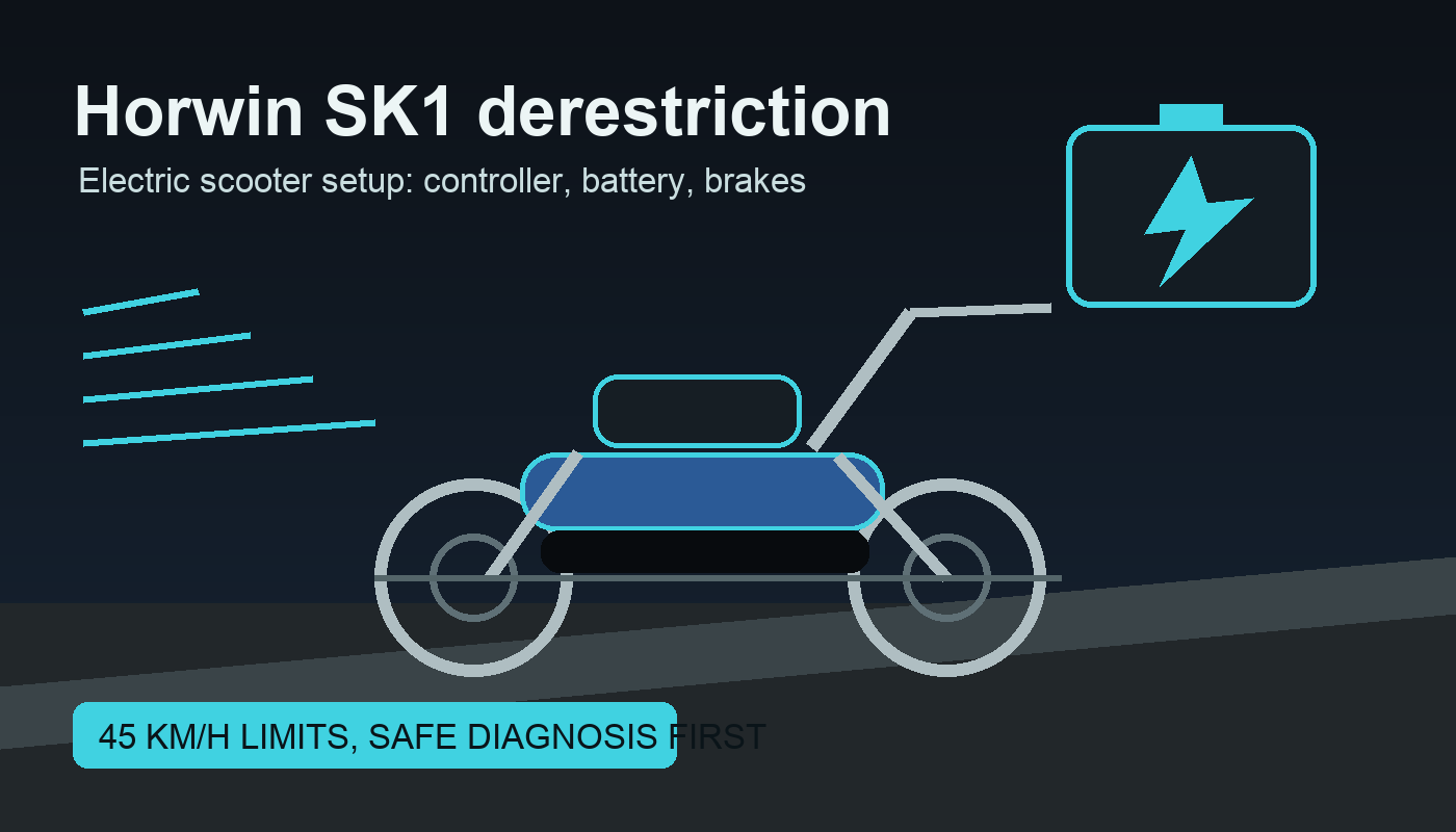 Horwin SK1 derestriction Horwin SK1 derestriction