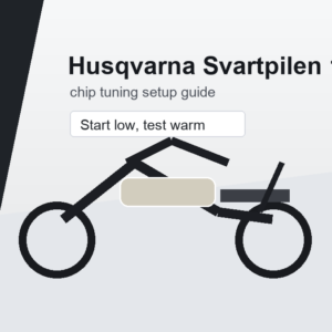 Husqvarna Svartpilen 125 chip tuning