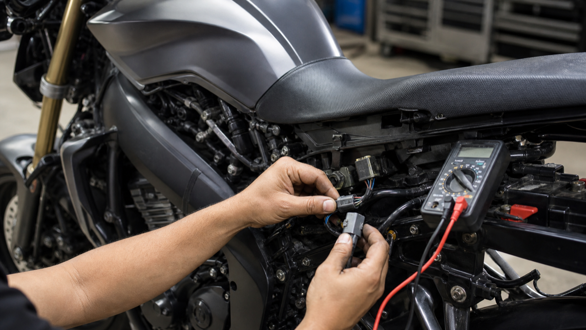 Husqvarna Svartpilen 125 tuning connector and sensor compatibility checks