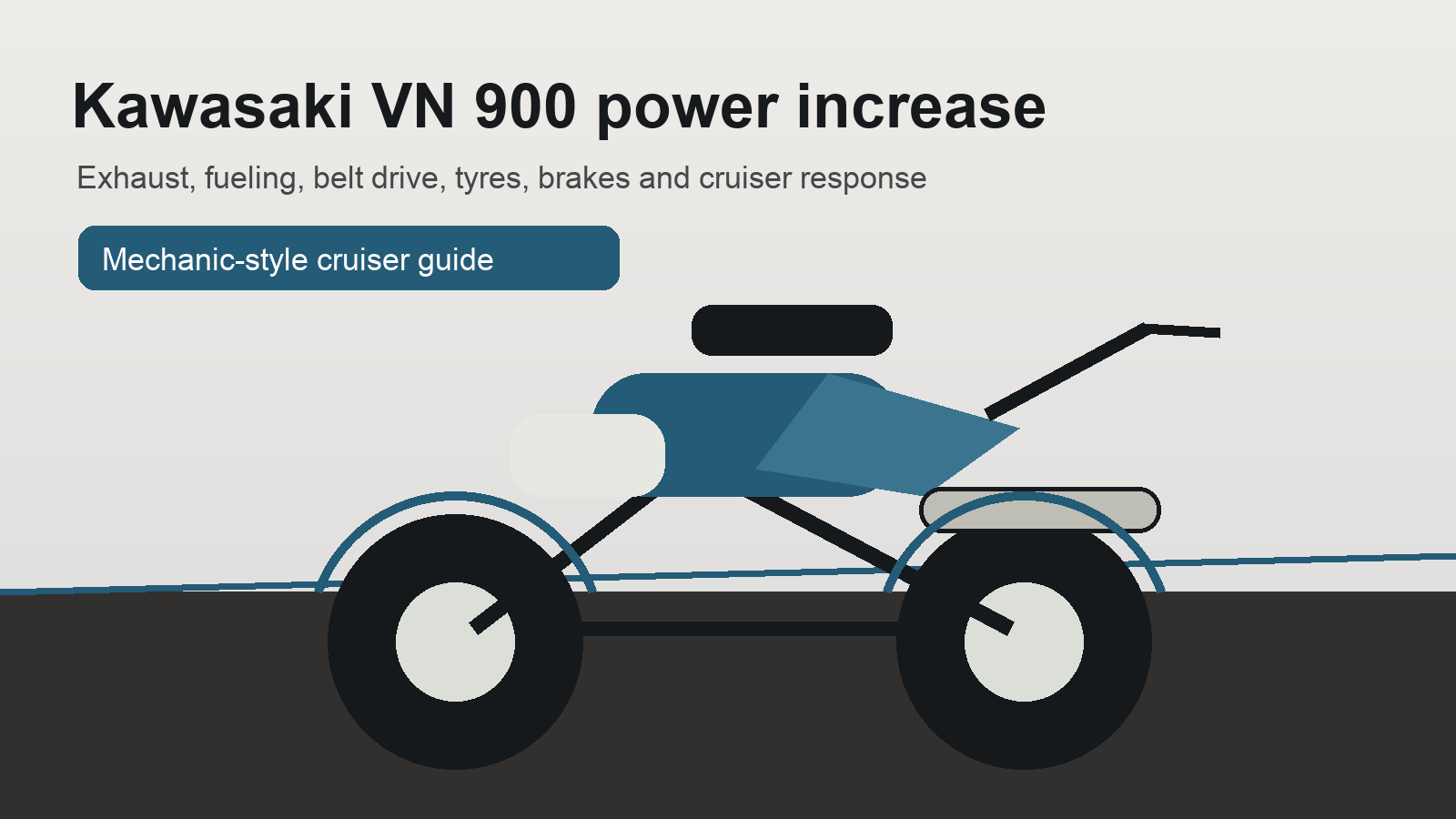 Kawasaki VN 900 power increase