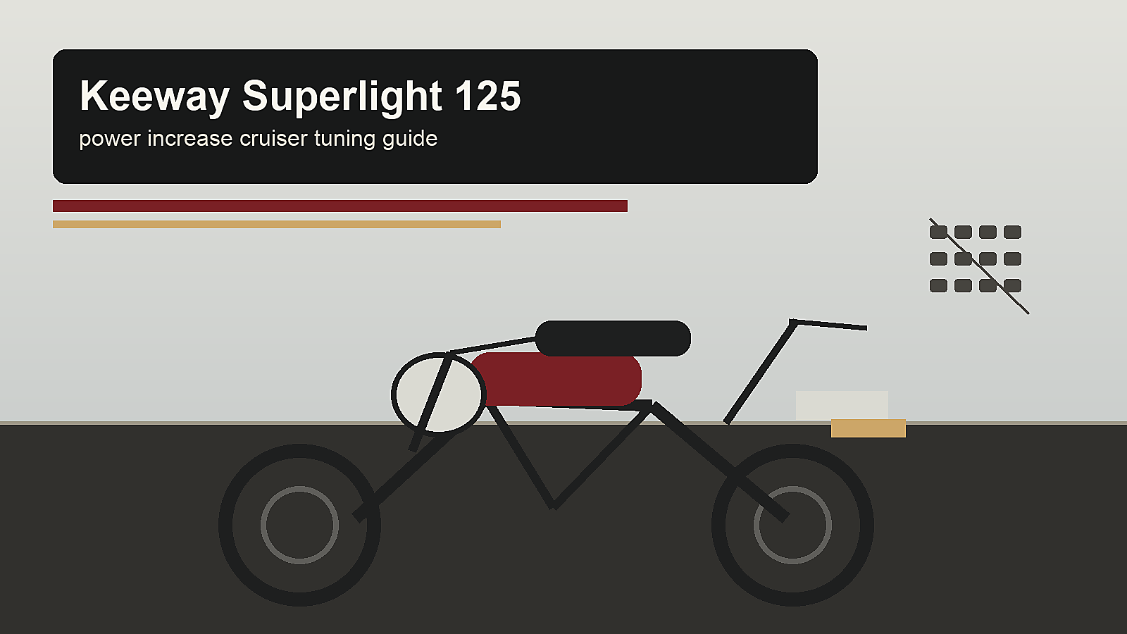 Keeway Superlight 125 power increase