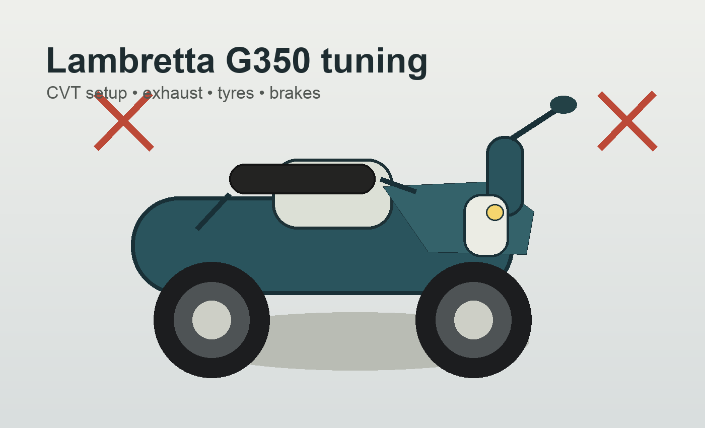 Lambretta G350 tuning