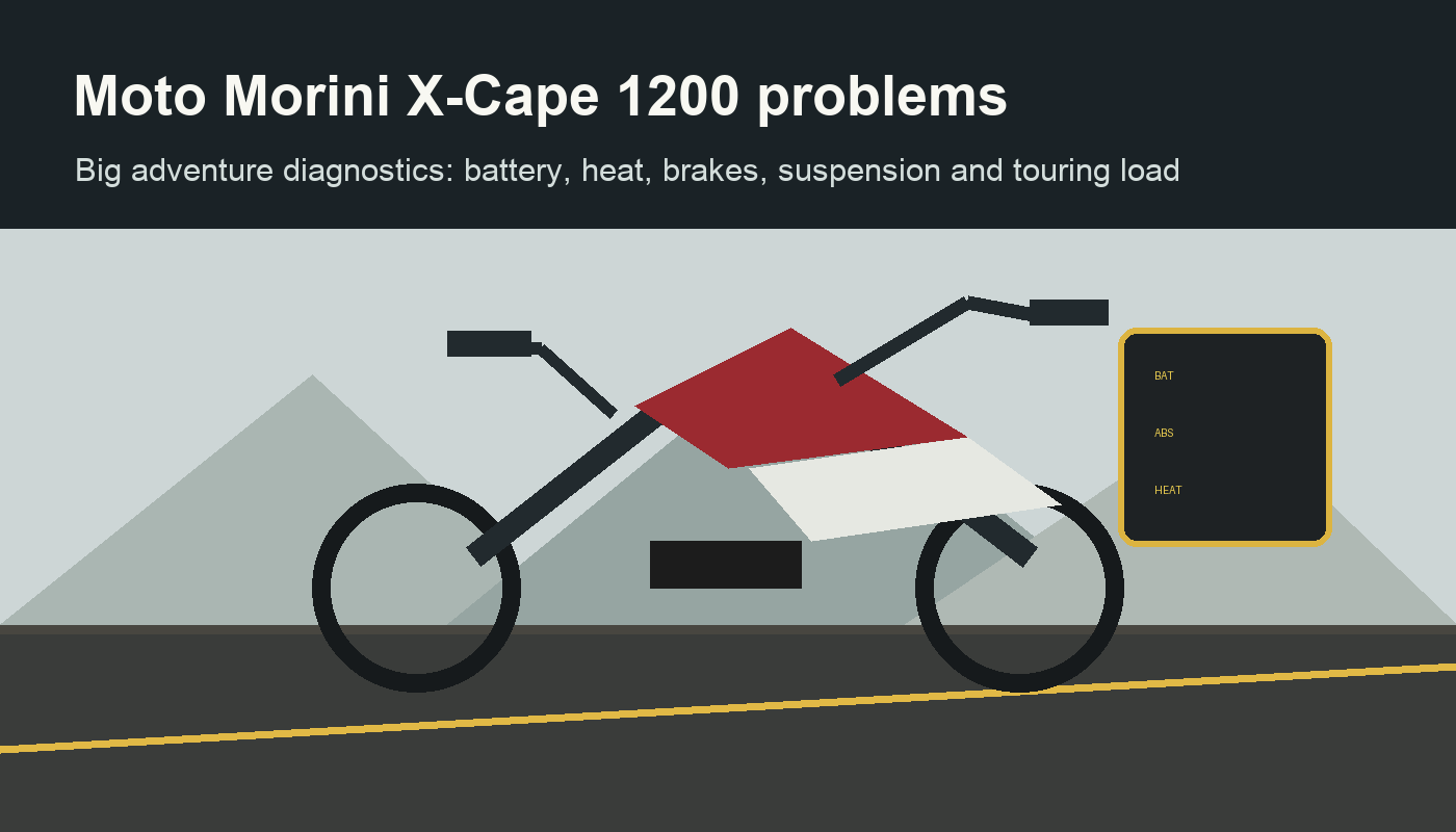 Moto Morini X-Cape 1200 problems
