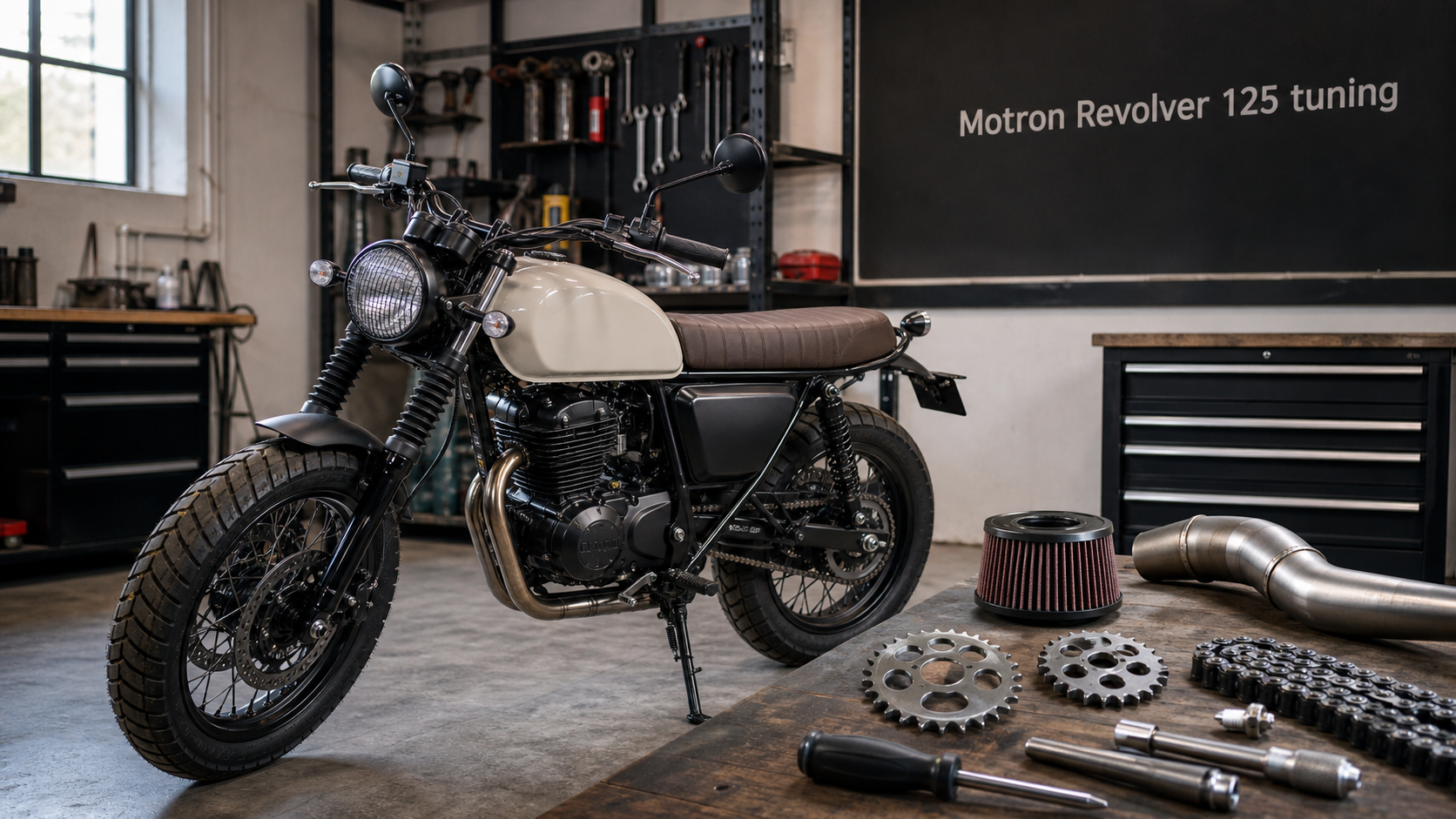 Motron Revolver 125 tuning