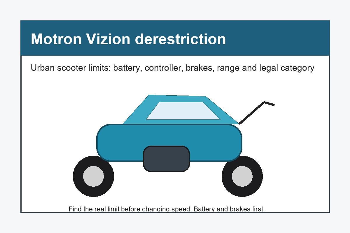 Motron Vizion derestriction Motron Vizion derestriction