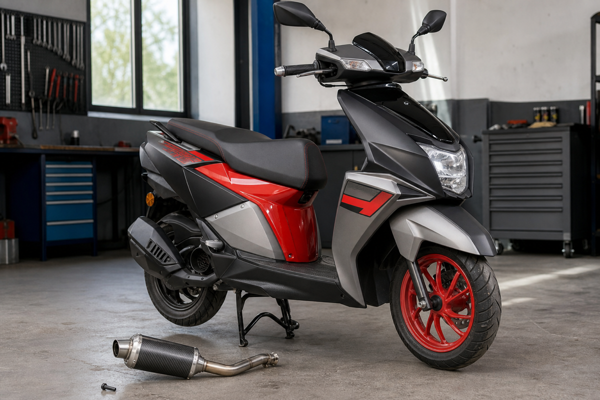 Ntorq exhaust price