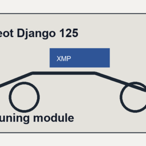 Peugeot Django 125 chip tuning module