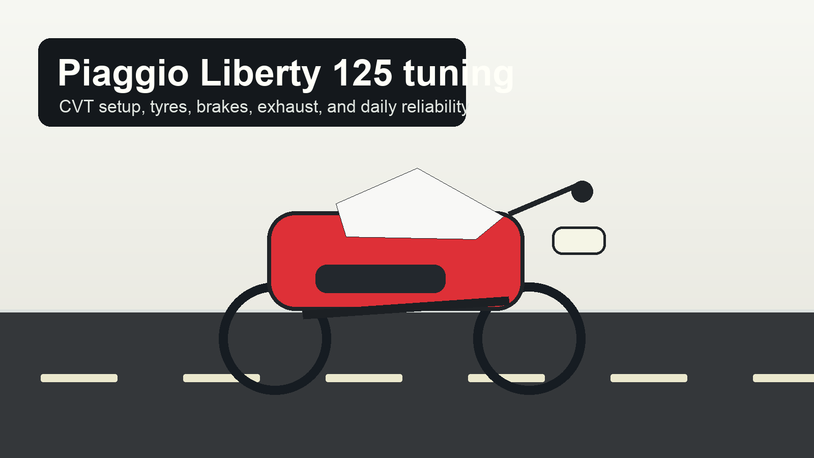 Piaggio Liberty 125 tuning