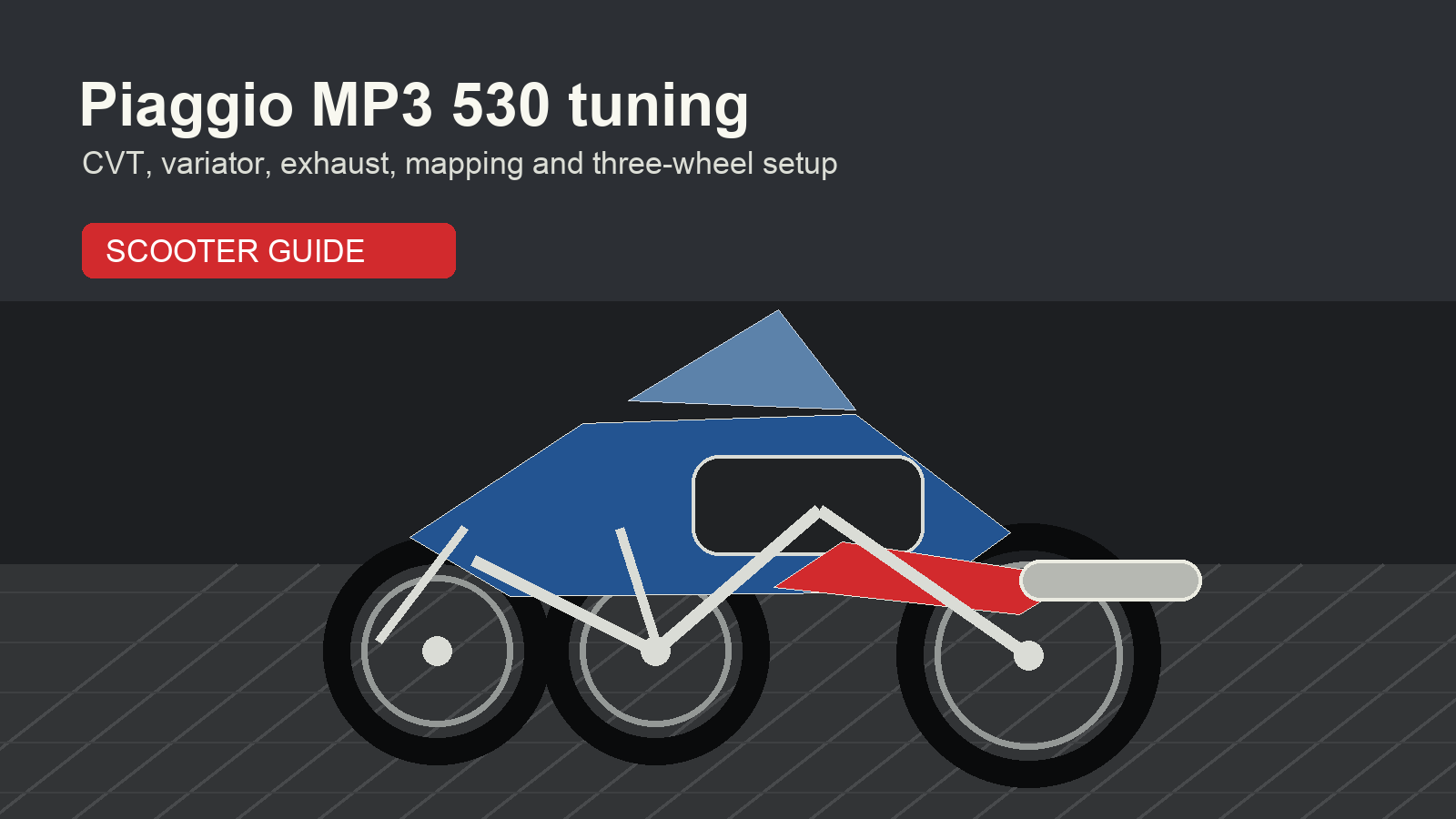 Piaggio MP3 530 tuning