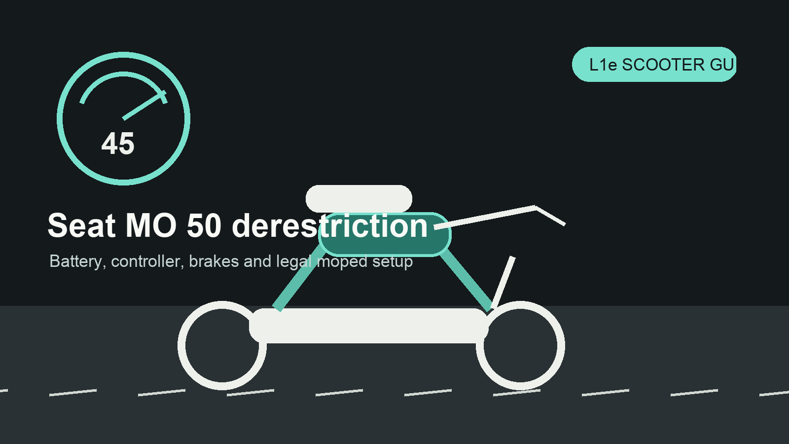 Seat MO 50 derestriction Seat MO 50 derestriction