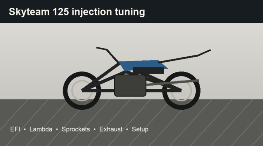 Skyteam 125 injection tuning