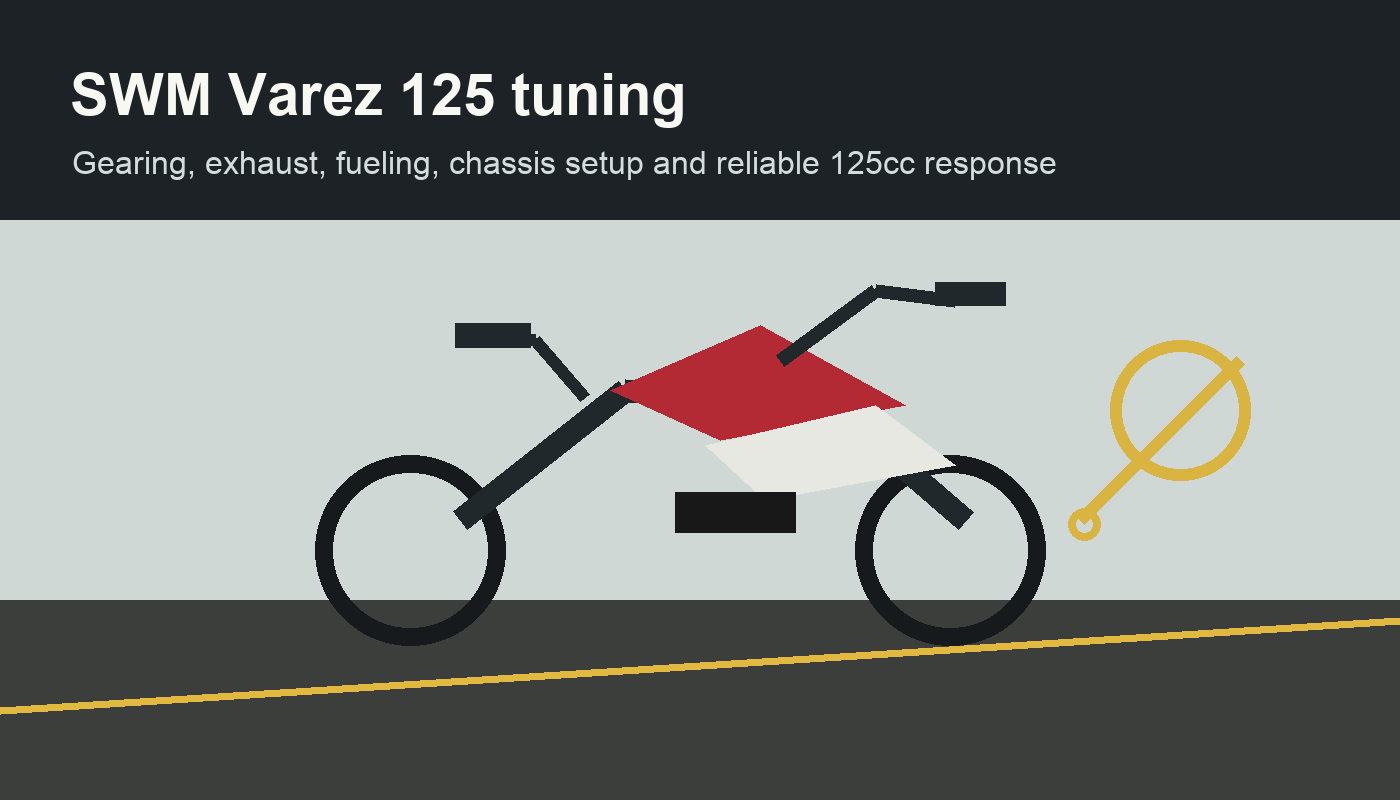 SWM Varez 125 tuning