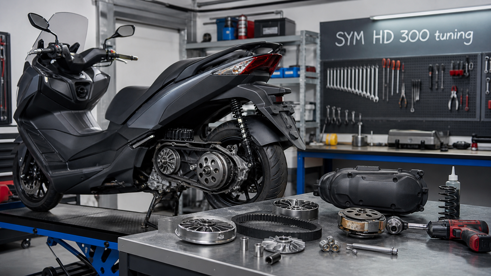 SYM HD 300 tuning
