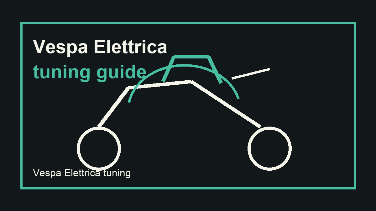 Vespa Elettrica tuning Vespa Elettrica tuning