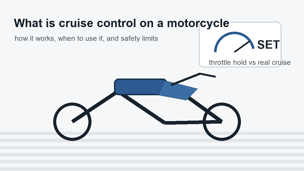 What is cruise control on a motorcycle What is cruise control on a motorcycle