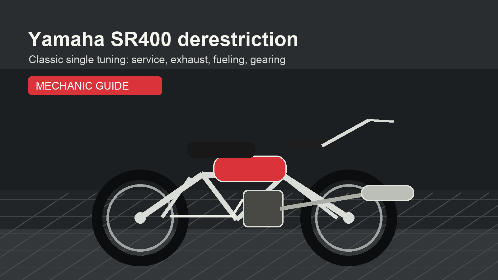 Yamaha SR400 derestriction
