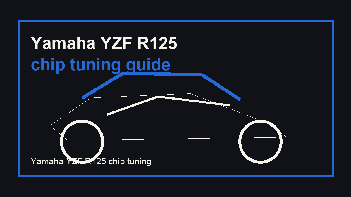 Yamaha YZF R125 chip tuning Yamaha YZF R125 chip tuning